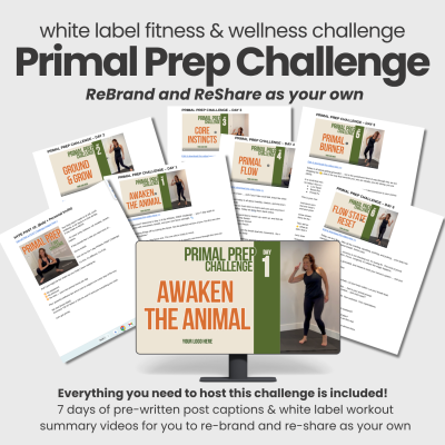 White Label PRIMAL PREP 7-Day Challenge