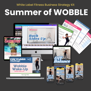 Summer of Wobble white label fitness content
