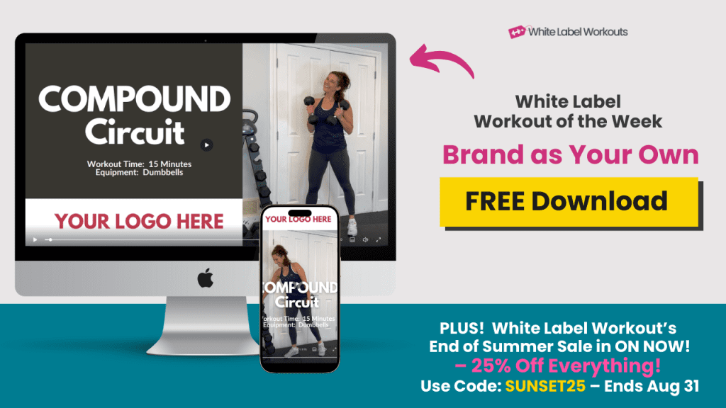 White Label Workout Video of the week: Compound Circuit. FREE workout