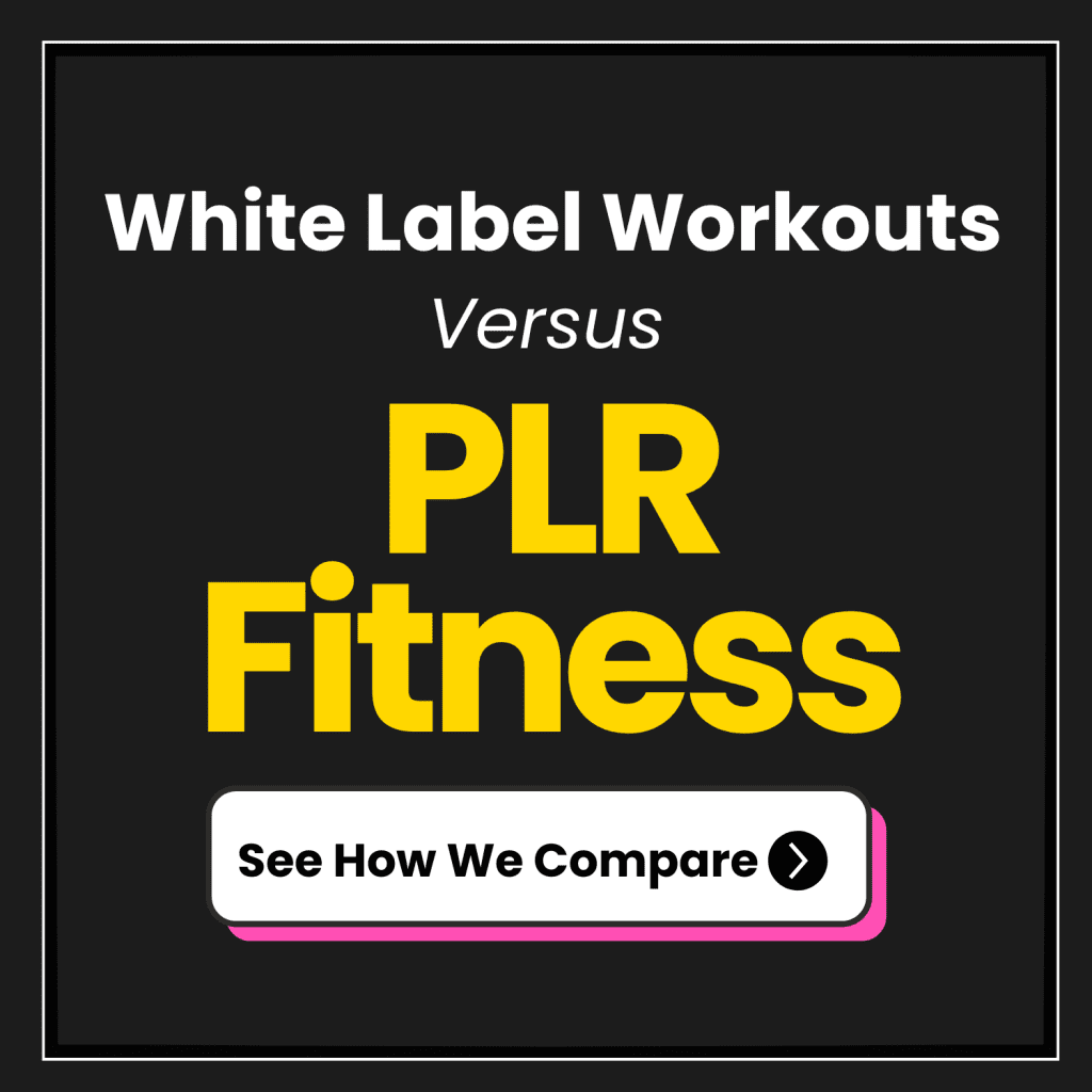 White label workouts vs plr fitness