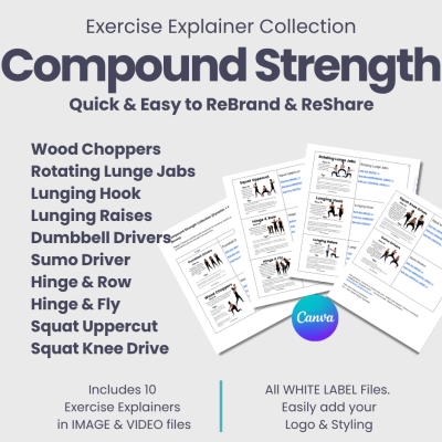 Compound Strength: White Label Exercise Explainer Collection