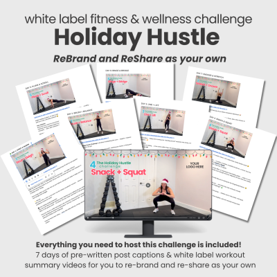 White Label Holiday Hustle7-Day Challenge