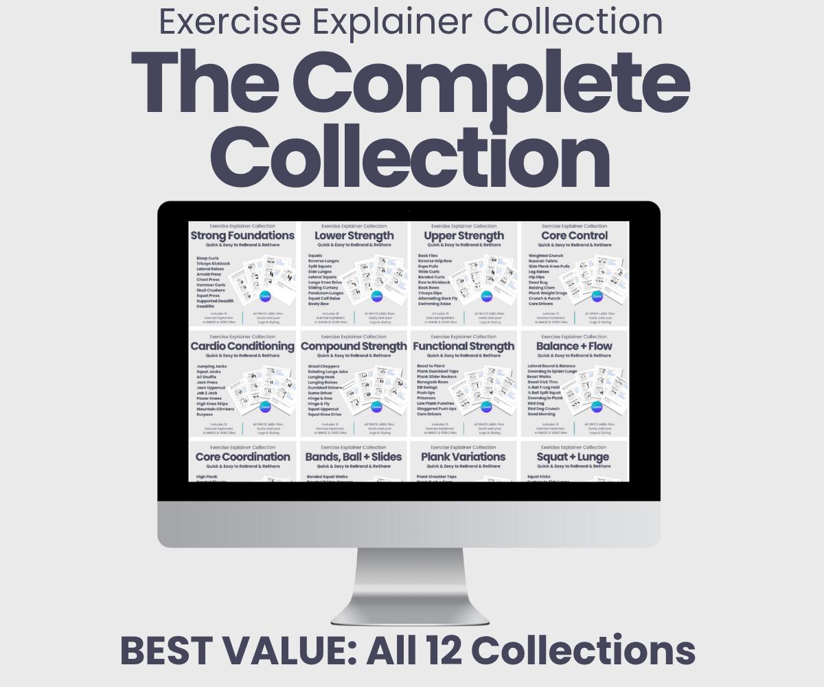 The Complete White Label Exercise Explainer Collection - Best Value!