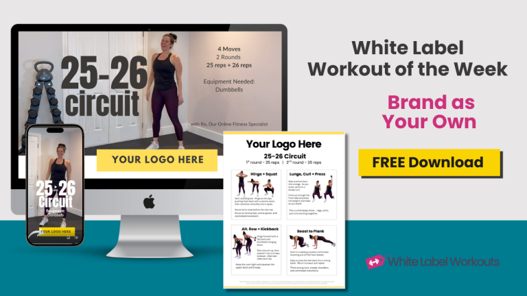 White Label Workout of the Week for Dec 30, 2025. COACH FREEBIE! The 25-26 Circuit!