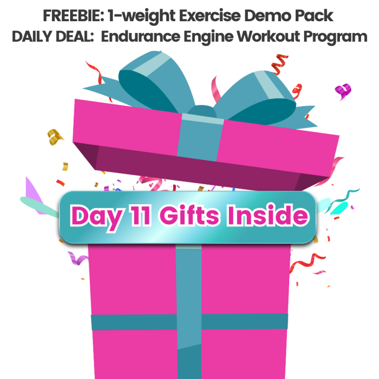white label workouts: FITMAS 2025: Day 11! Box of freebies and goodies!!