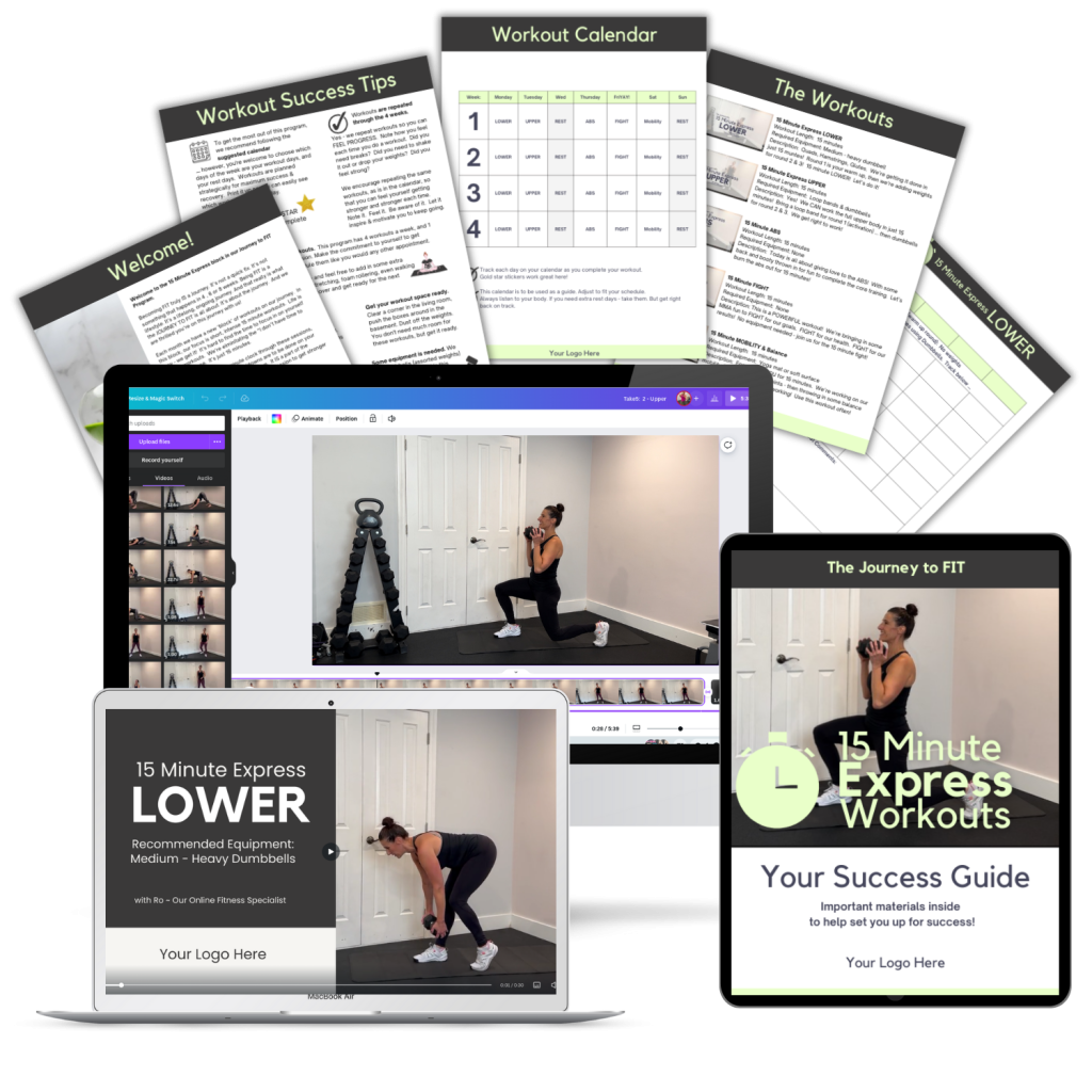 White Label workout program: 15 Minute Express