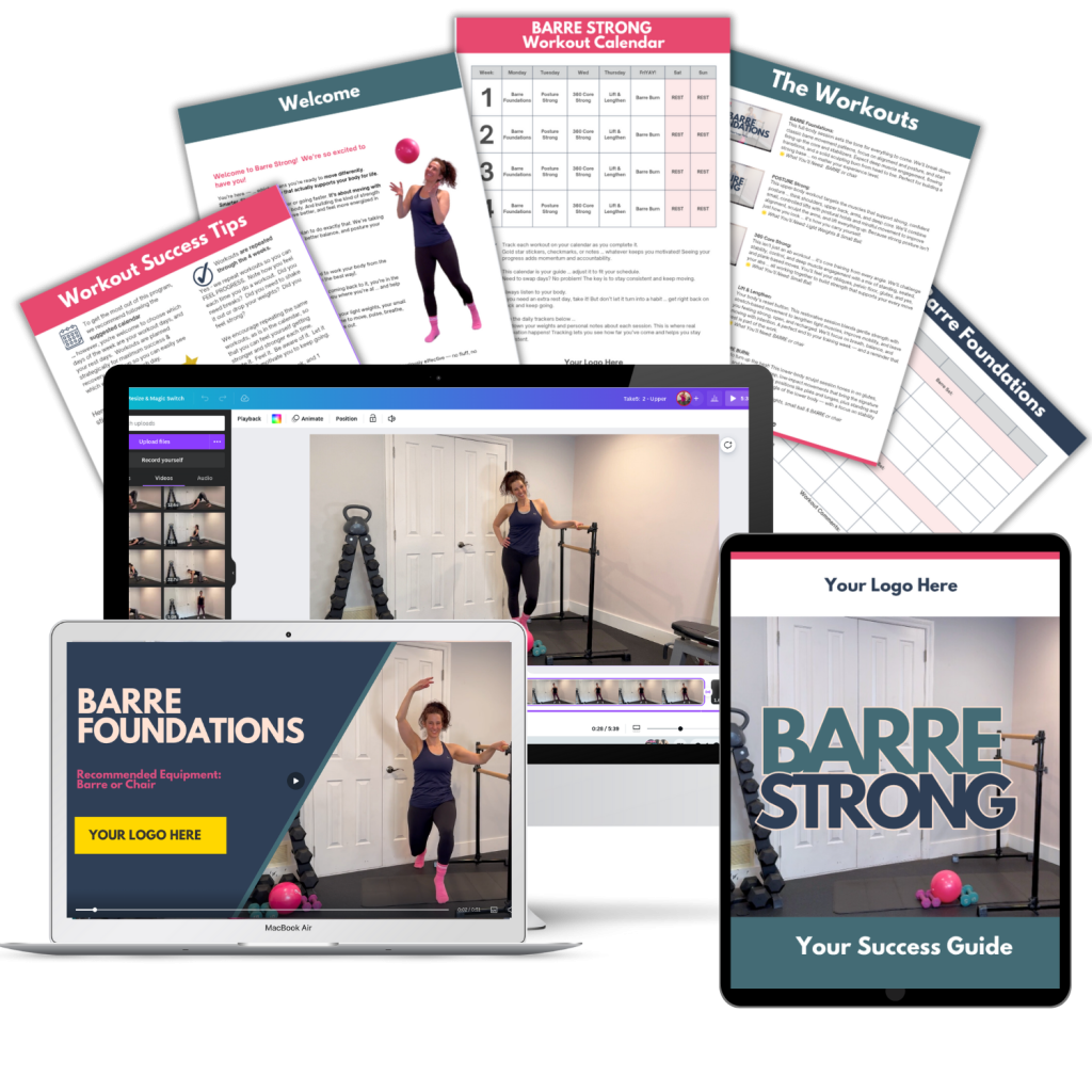 White Label Workout Program: Barre Strong