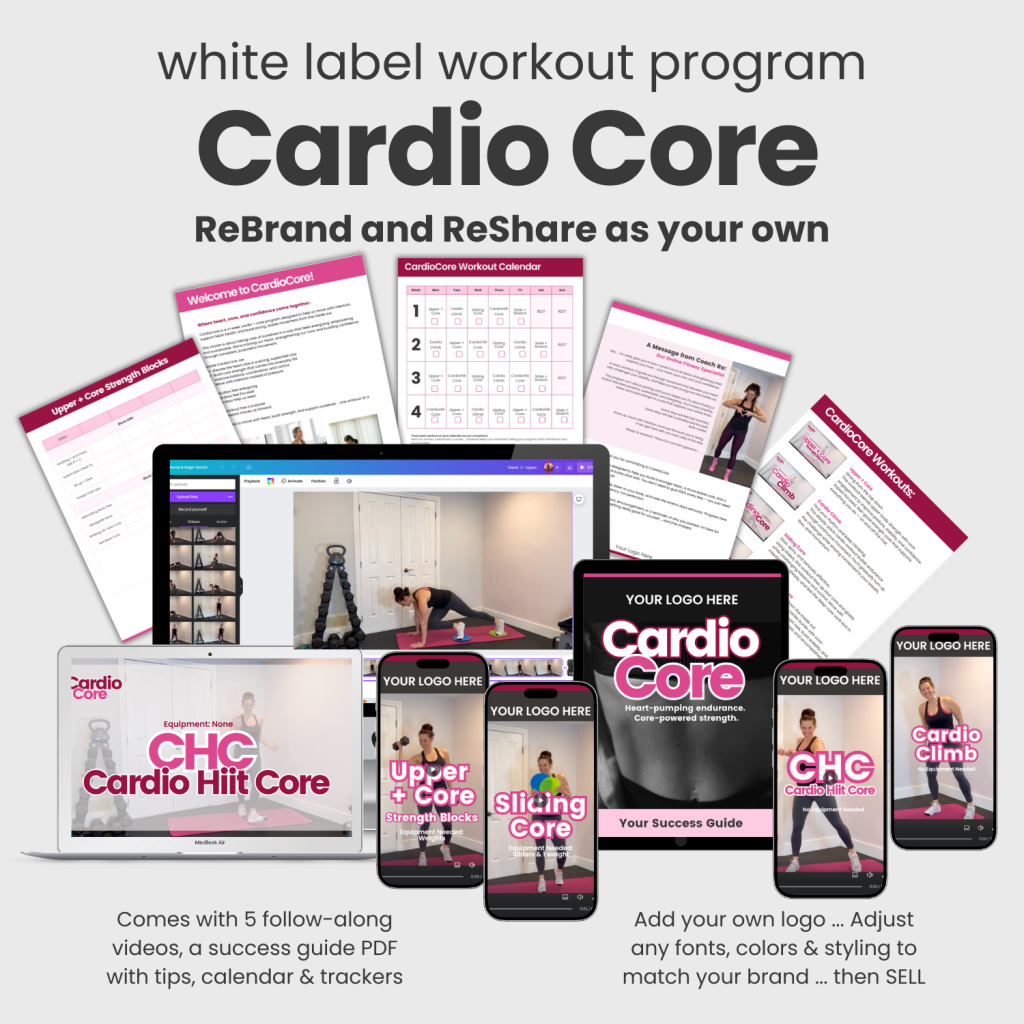 White Label Workout Program: CardioCore