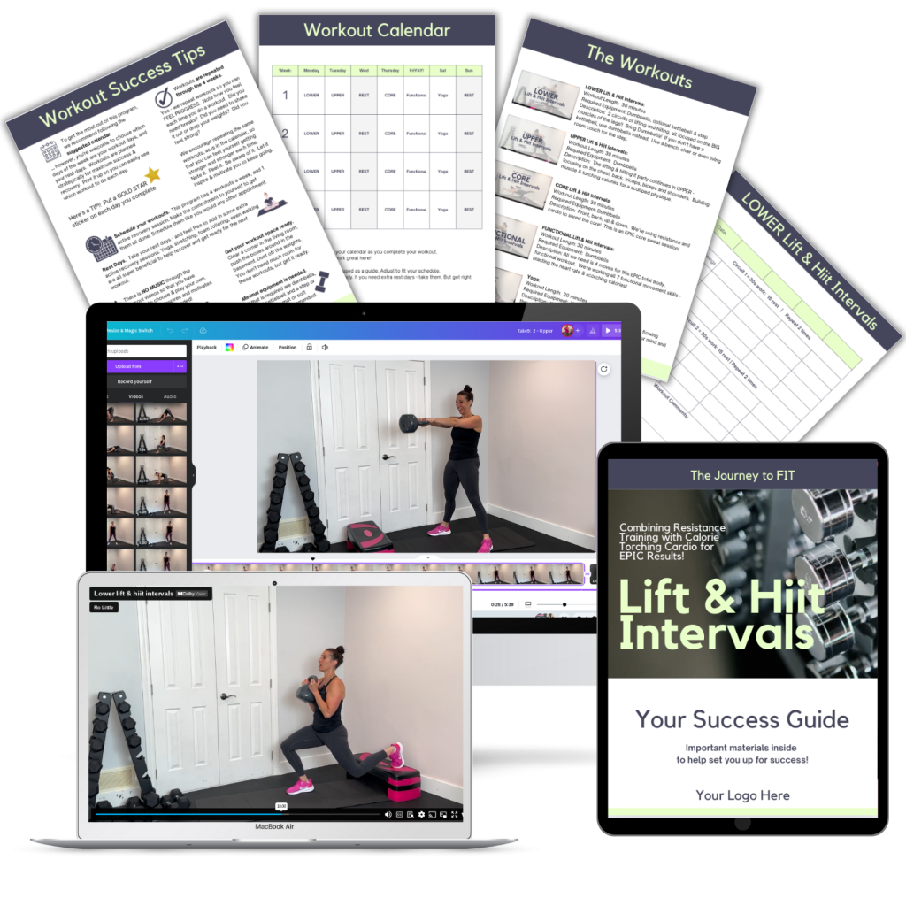White Label Workout Program: Lift & Hiit Intervals