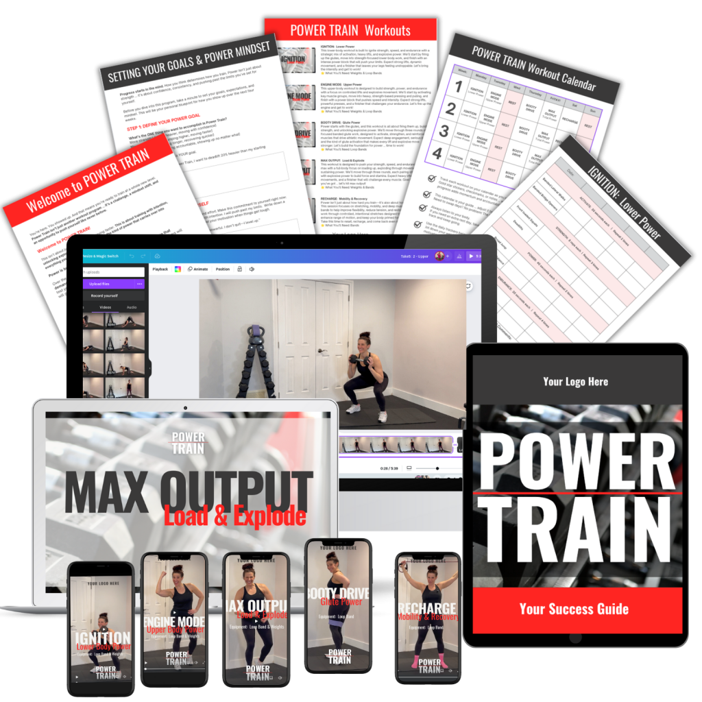 White Label Workout Program: Power Train