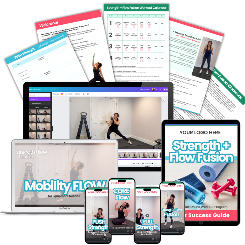 White Label Workout Program: Strength + Flow Fusion