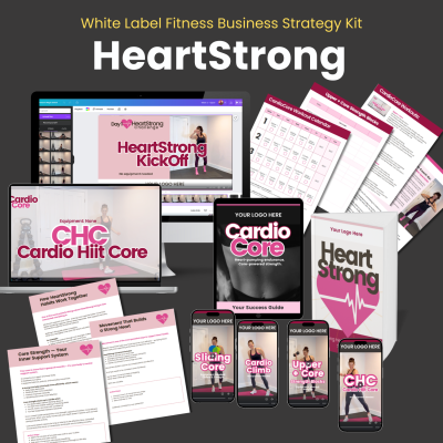 HeartStrong: White Label Fitness Content | Business Strategy Kit