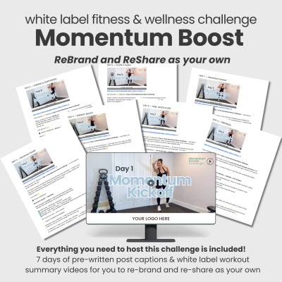 White Label Momentum Boost 7-Day Challenge
