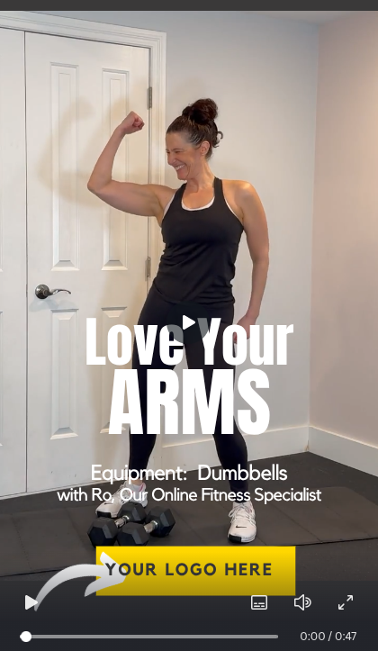 Love your ARMS:  White Label Workout of the Week [FREE Coach Resource]